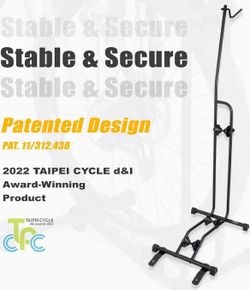 CyclingDeal Bike Horizontal/ Vertical Storage Rack