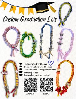 🎓🎉Graduation Leis 🎓🎉