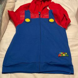 Super Mario Official Nintendo Size Large Jacket (New) 