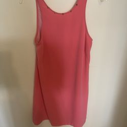 Lush - CORAL Sleeveless dress - XS (New With Tags)