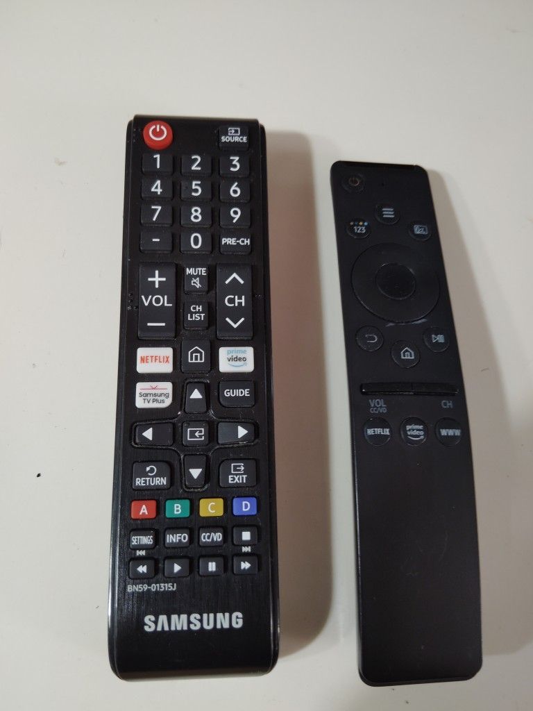 2 Samsung Smart TV Remote Control.$25 EACH Cash