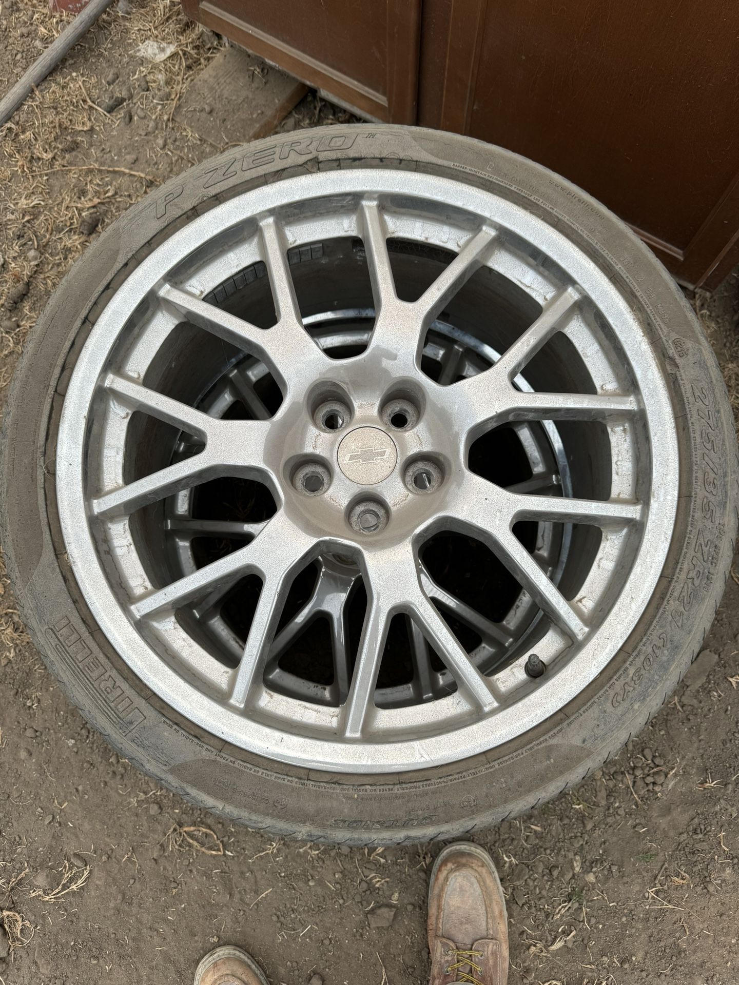 21 Inch Commemorative Edition Wheels And Pirelli Pzero Tires Good Shape 