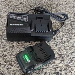 New metabo 18v charger and 4ah battery