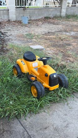 Yellow Electric Car