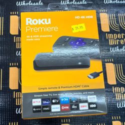 Roku 4K HDR Brand New Sealed With 1 Year Warranty 