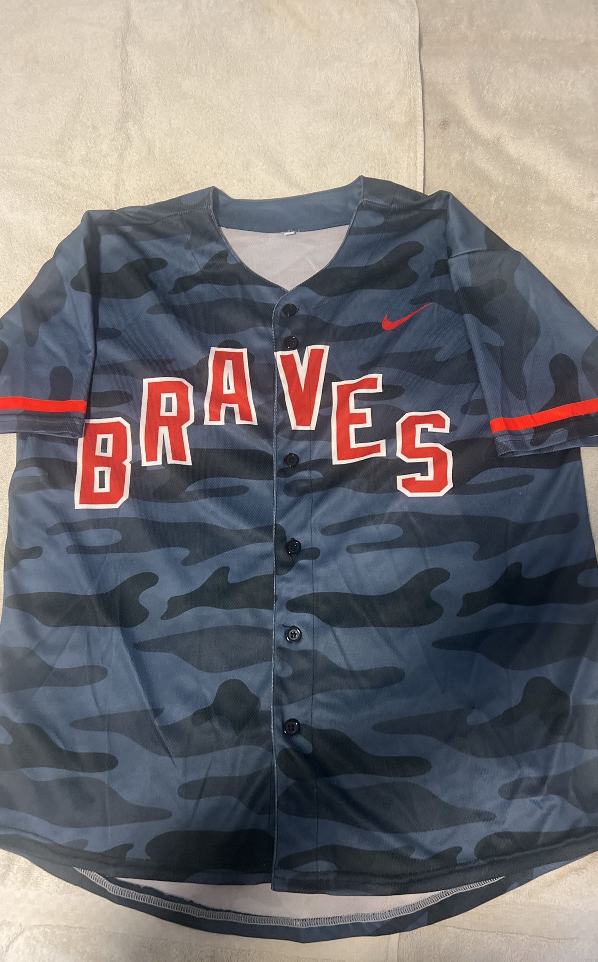 Braves Camo souvenir Jersey