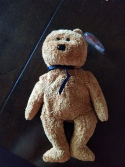 Fuzz Beanie baby with errors
