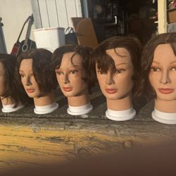 MISS SUZIE-KIN #14901 MARIANNA Human Hair Manikin COSMETOLOGY HEAD BRUNETTE