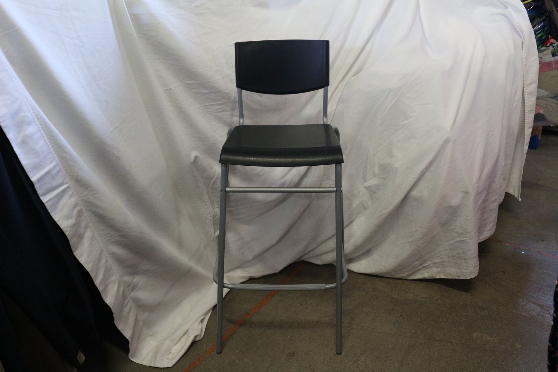 IKEA STIG Bar Stool with Backrest