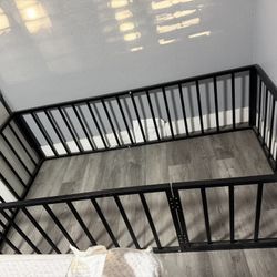 Twin Floor Bed