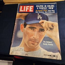 Vintage Life Magazine (Sandy Koufax)