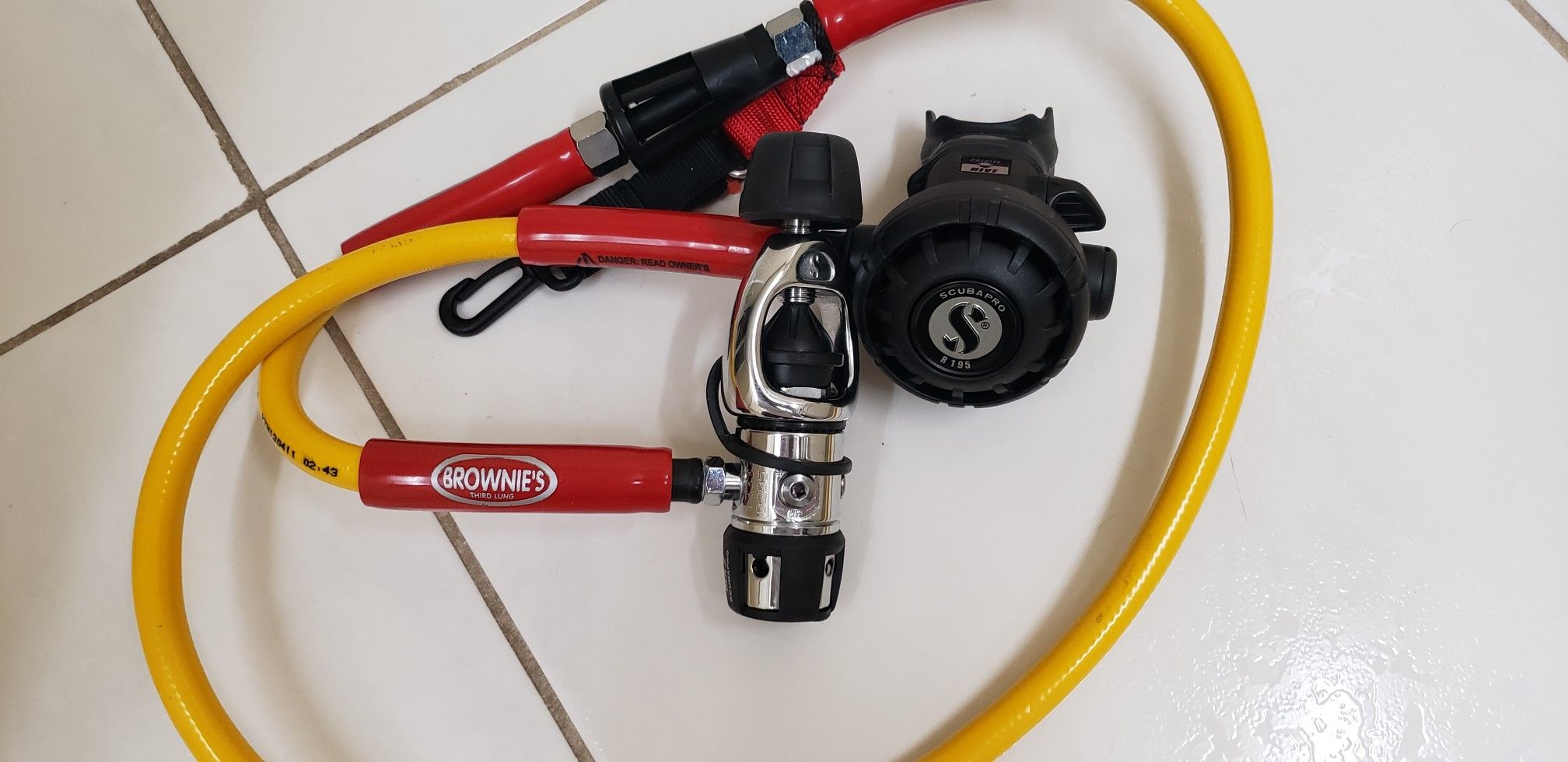 Brownies Third Lung 150' diving kayak kit for Sale in Boynton Beach, FL