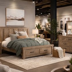 🔥 QUEEN STORAGE BEDROOM SET – ONLY $899! 🔥