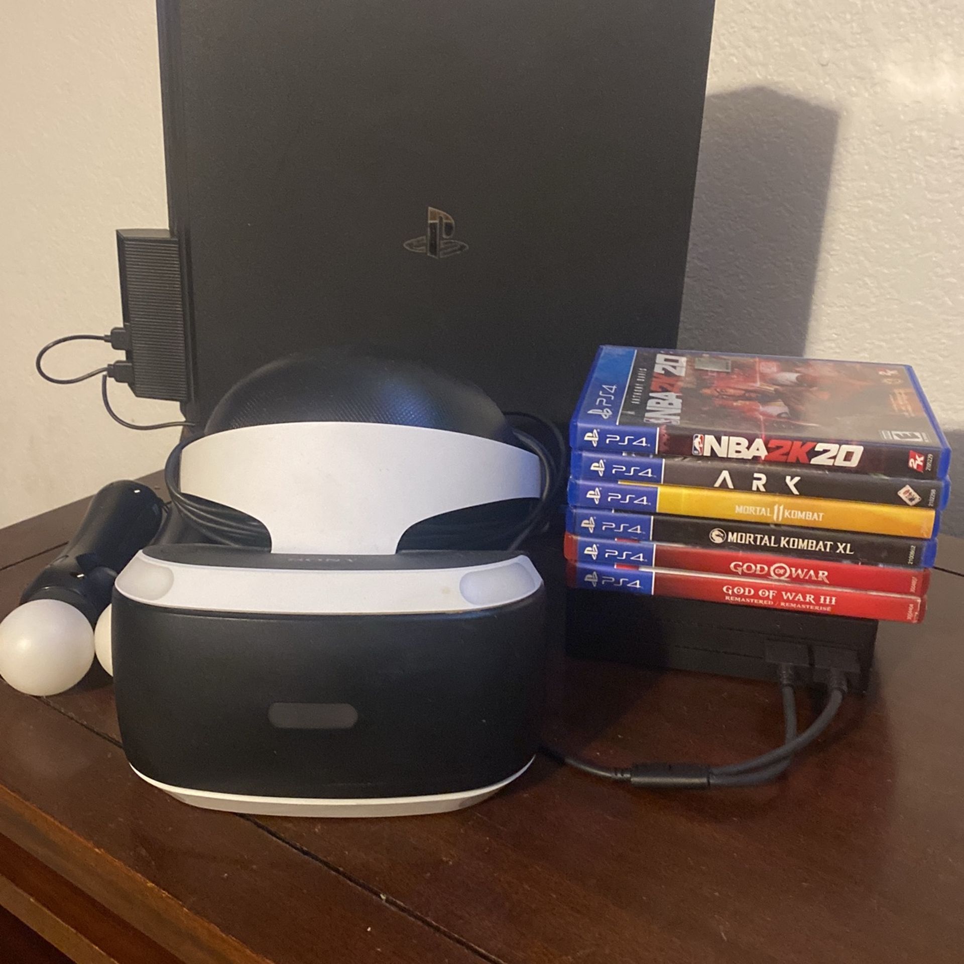 PS4 Pro And Psvr bundle