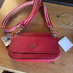 Kate Spade New York Leather Crossbody Bag 