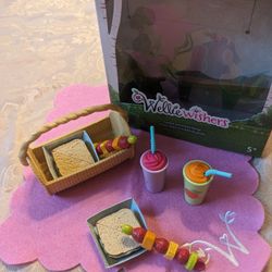 American Girl WellieWishers, Garden Adventure Picnic, 2019, Complete, With Box