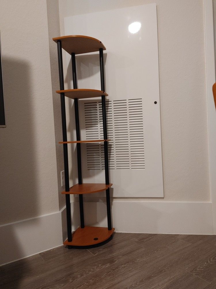 Five Tier Corner Shelf Unit