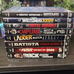 WWE DVD’s 