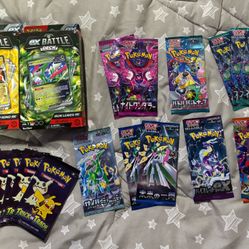 ALL SEALED!! Japanese Packs Trick Or Trade Packs And Ex Battle Decks 