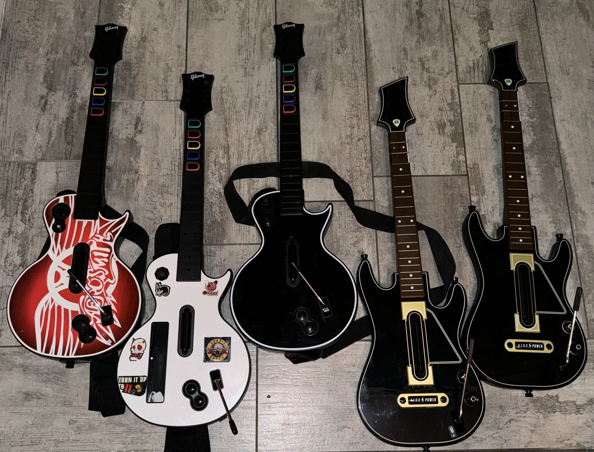 GUITAR HERO / ROCK BAND VIDEO GAME CONTROLLERS PLAYSTATION PS2 PS3 PS4 PS5 NINTENDO WII XBOX 360 ONE