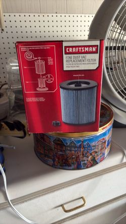 Craftsman fine dust vac filter