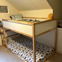 Slightly Used IKEA Reversible Loft Twin Beds
