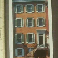 Ford's Theatre William Peterson Boarding House Washington D.C. Abraham Lincoln Died Vintage Postcard RPPC Collectible Coffman Publications Unused