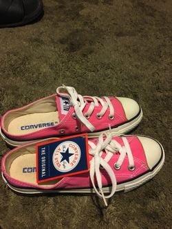 Pink All star converse
