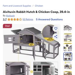 Large. Chicken Coop Brand New 