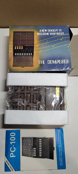 The Composer Program A Chime Musical Doorbell PC-100 Vintage