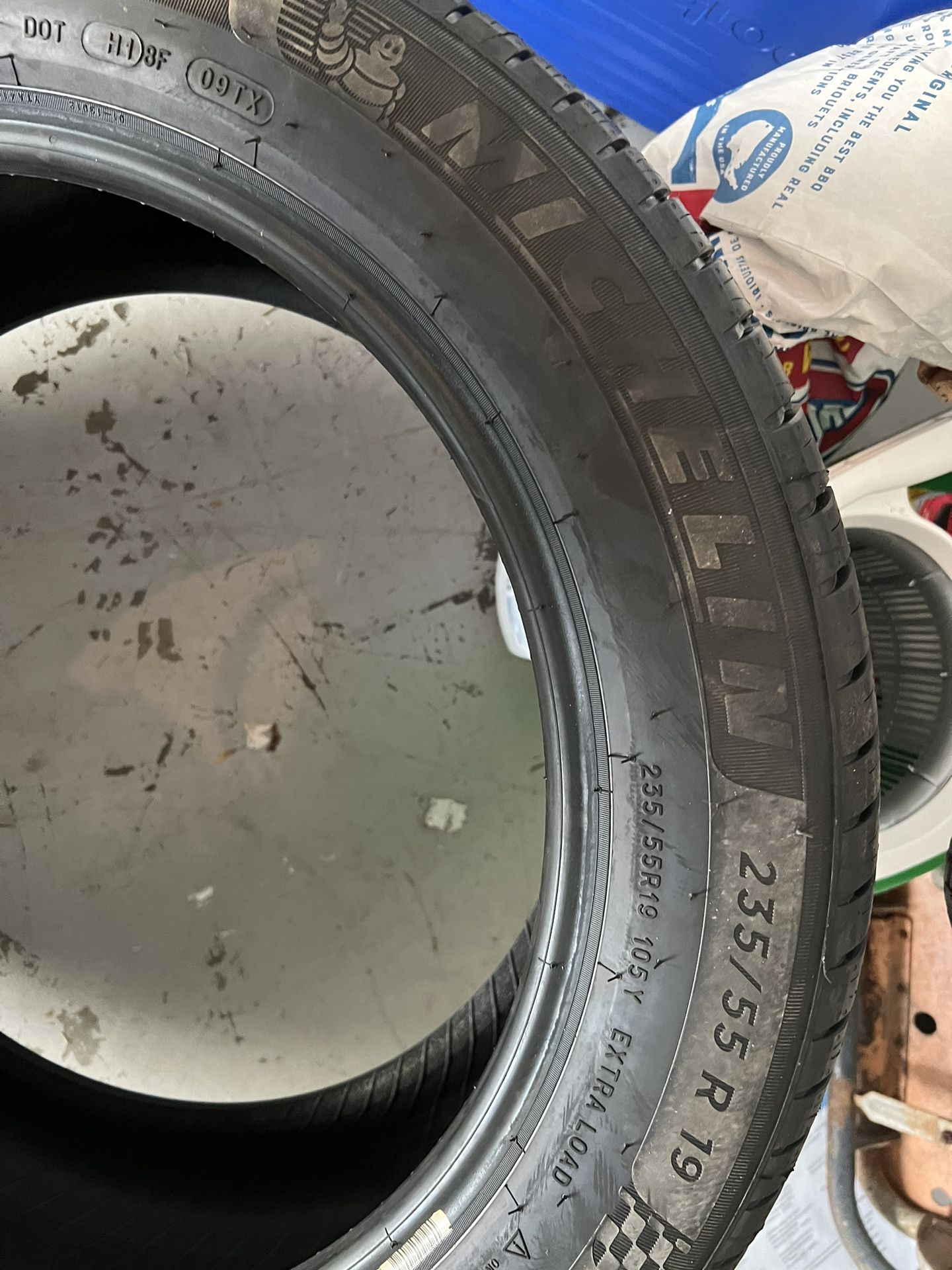 Michelin Tire Size 235/55 R 19