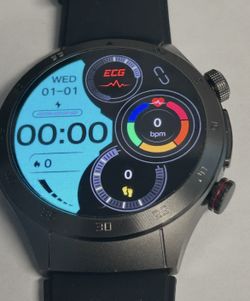 E800 ECG Smartwatch With Charger 