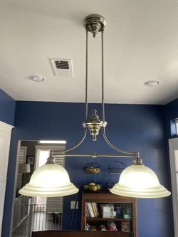 Chrome lighting fixture