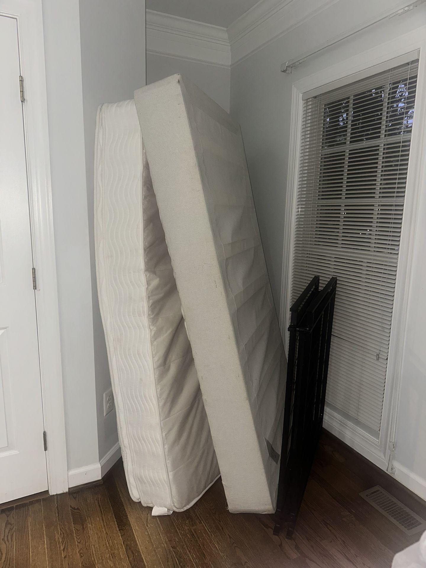 FREE Bed, Box Spring & Frame