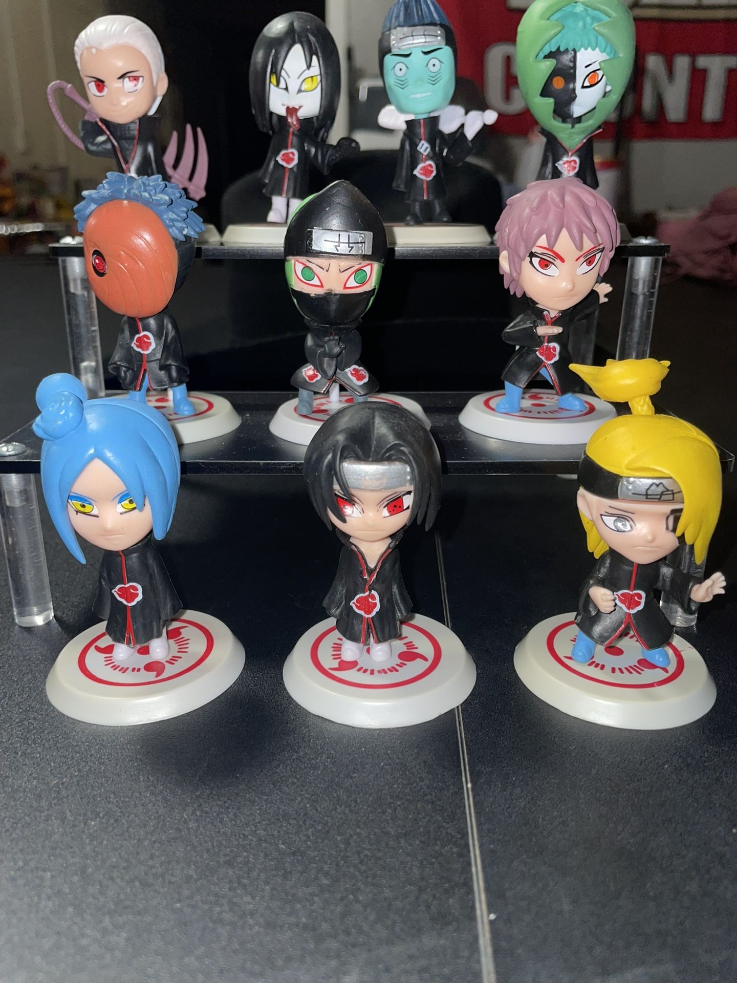 Naruto Mini Figures 3 Inch Tall
