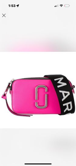 Marc Jacob’s Snap Shot Bag in Hot Pink