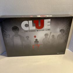 Clue IT Edition board game Factory Sealed based on the 2017 horror movie. Hasbro 