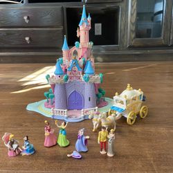 Bluebird Vintage Polly Pocket 1995 Disney Cinderella Enchanted Castle