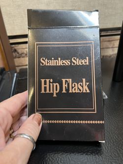 Stainless Steel 8 Oz Flask With Funnel For Easy Filling 