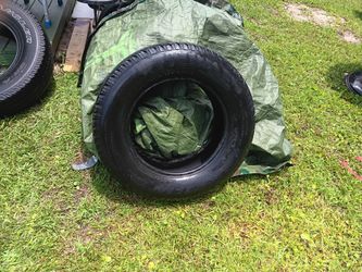 All Terrain Truck Tires ,size 17 Wranglers, Coopers and Good Year.