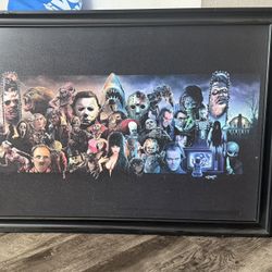 Horror Movie Wall Art