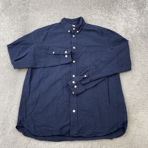 Men's suit shirt military blue
