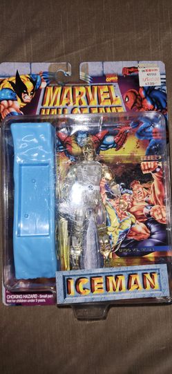 1996 Toybiz Marvel Hall Of Fame Iceman