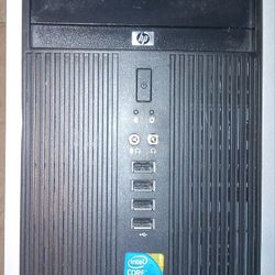 Hp Compaq 8000 Elite Computer Tower With 40 Gbyte Drive. I Was Told It Works. 