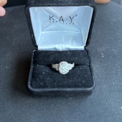 Diamond Engagement And Wedding Ring Band 