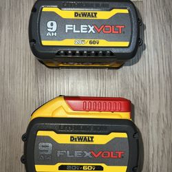 DEWALT FLEXVOLT 20V/60V  9.0Ah Battery
