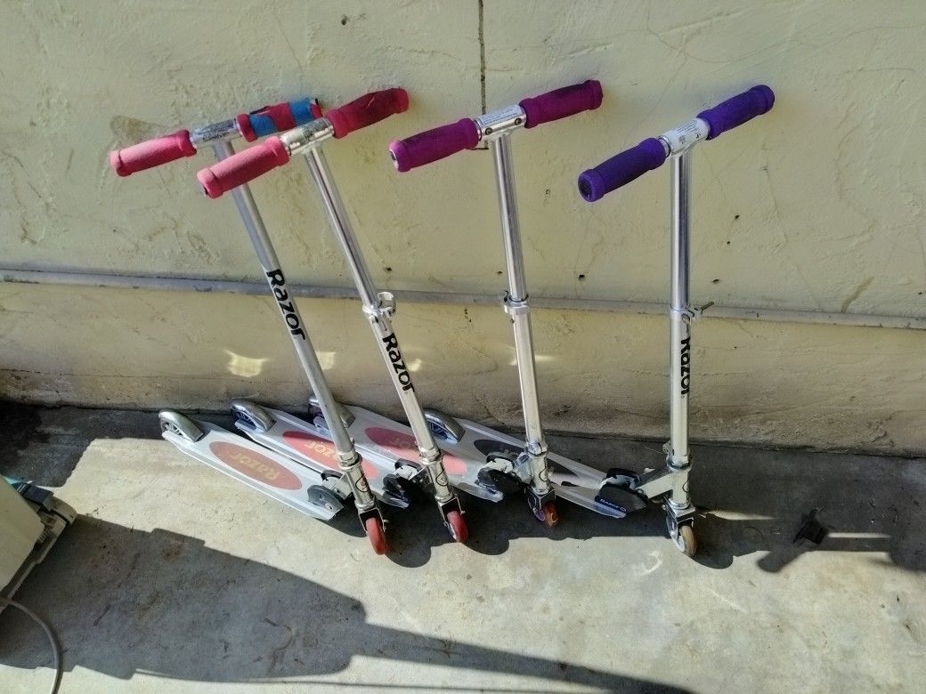 OG Razor Scooter Set Of 4