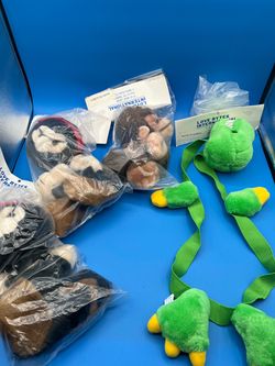 Love Bytes international lot of 4 plush toys