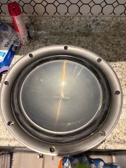 Kenwood 12” subwoofer
