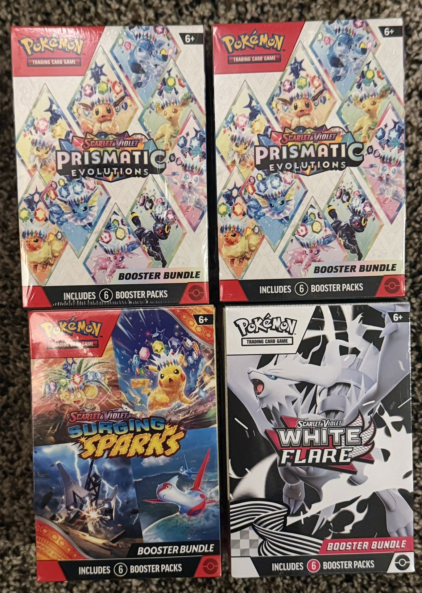 Lot Of 4 Booster bundles FS/FT